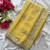 Yellow Color Zari Embroidery With Sequins Work Georgette Saree