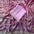 Pink Silver Thread Embroidered Dual Tone Fandy silk blend Saree