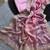 Pink Silver Thread Embroidered Dual Tone Fandy silk blend Saree