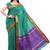 ISHIN Poly silk Paithani Green Saree-STCS-21
