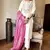 Off White Embroidered Khadi Cotton Suit Set with Dupatta