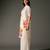 Ivory printed chanderi silk kurta set