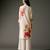 Ivory printed chanderi silk kurta set