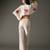 Ivory printed chanderi silk co ord set