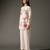 Ivory printed chanderi silk kurta set