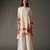 Ivory printed chanderi silk kurta set