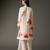 Ivory printed chanderi silk kurta set