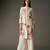 Ivory printed chanderi silk kurta set