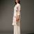 Ivory printed chanderi silk kurta set