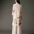 Ivory printed chanderi silk kurta set