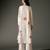 Ivory printed chanderi silk kurta set