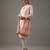 Pink floral embroidered chanderi silk kurta set