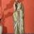 Pista chinon digital printed saree