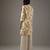 Ivory floral printed chanderi silk kurta set