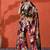 Multi chinon digital printed saree