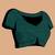 dark green banarasi silk blend meenakari zari weaving saree with tassels on pallu