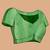 green banarasi silk blend meenakari zari weaving saree with tassels on pallu