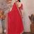 Maroon georgette embroidered leheria saree