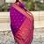 Purple soft silk blend meenakari woven saree