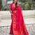 Pink soft silk blend meenakari woven saree