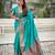 Rama soft silk blend meenakari woven saree
