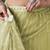 Pista organza foil printed ready to wear saree