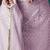 Purple organza foil printed ready to wear saree