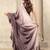 Wine satin ready to wear saree