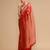 Red lichi silk blend jacquard saree