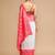 Off white lichi silk blend jacquard saree