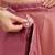 Pink velvet ready to wear saree