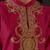 Fuchsia embroidered chanderi kurta set