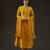Yellow embroidered chanderi kurta set