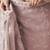 Peach organza foil printed ready to wear saree