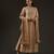 Beige embroidered chanderi kurta set