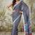 Multi muslin printed ready to wear saree
