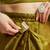 Mahendi embroidered ready to wear saree