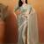 Pista satin ready to wear saree