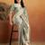 Pista satin ready to wear saree