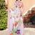 Off white printed saree with woven border
