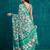 Rama crepe printed ready to wear saree