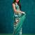 Rama crepe printed ready to wear saree