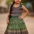 Teal soft silk pure zari weaving woven design ready to wear lehenga choli