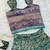 Teal soft silk pure zari weaving woven design ready to wear lehenga choli