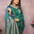 Rama banarasi silk blend jacquard weaving saree