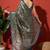 Green tissue printed saree