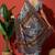 Grey cotton silk blend digital printed saree