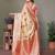 Pink woven rich pallu viscose silk blend saree