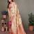 Pink woven rich pallu viscose silk blend saree