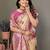 Purple woven rich pallu viscose silk blend saree